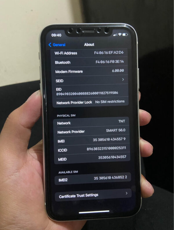 iPhone XR 128GB WHITE ibox