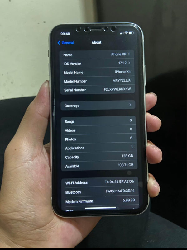 iPhone XR 128GB WHITE ibox