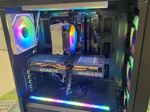 Gaming pc Ryzen 7 7700, rtx 4060, b850 gaming X WiFi6e, 32 gb ram, 1tb m.2