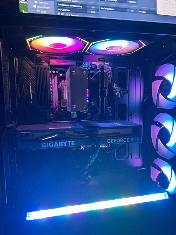 Gaming pc Ryzen 7 7700, rtx 4060, b850 gaming X WiFi6e, 32 gb ram, 1tb m.2